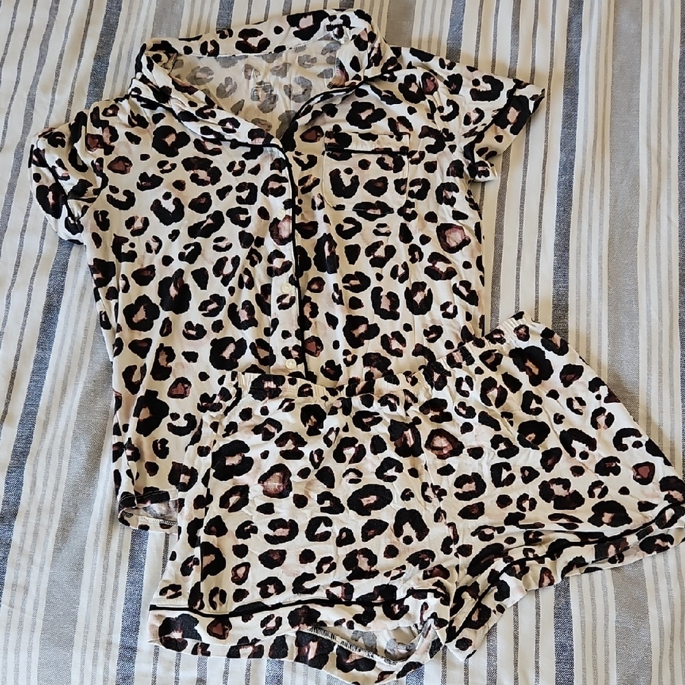 Stars Above Animal Print Sleepwear Womens M